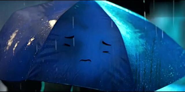 当雨伞爱上另一把雨伞皮克斯短片蓝雨伞之恋一见钟情的故事