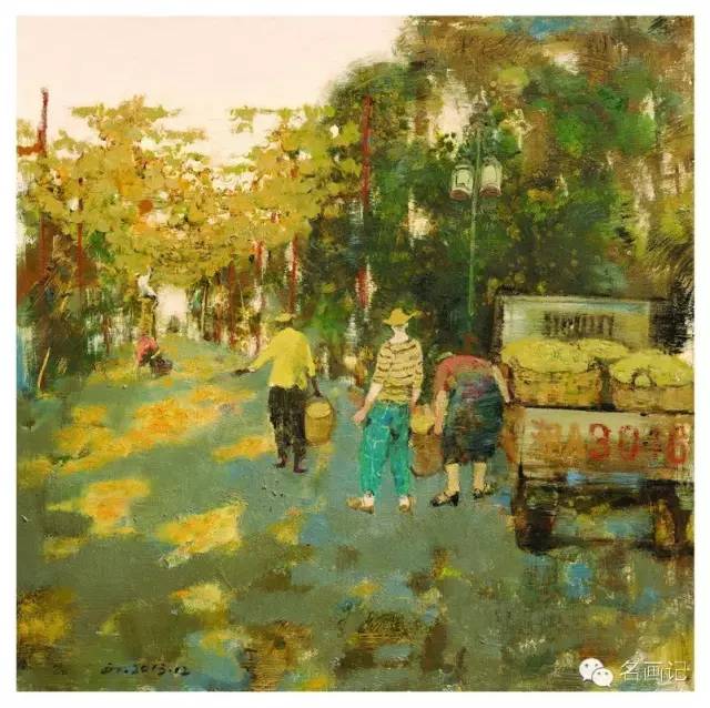 那抹醉美的颜色——陈和西作品欣赏