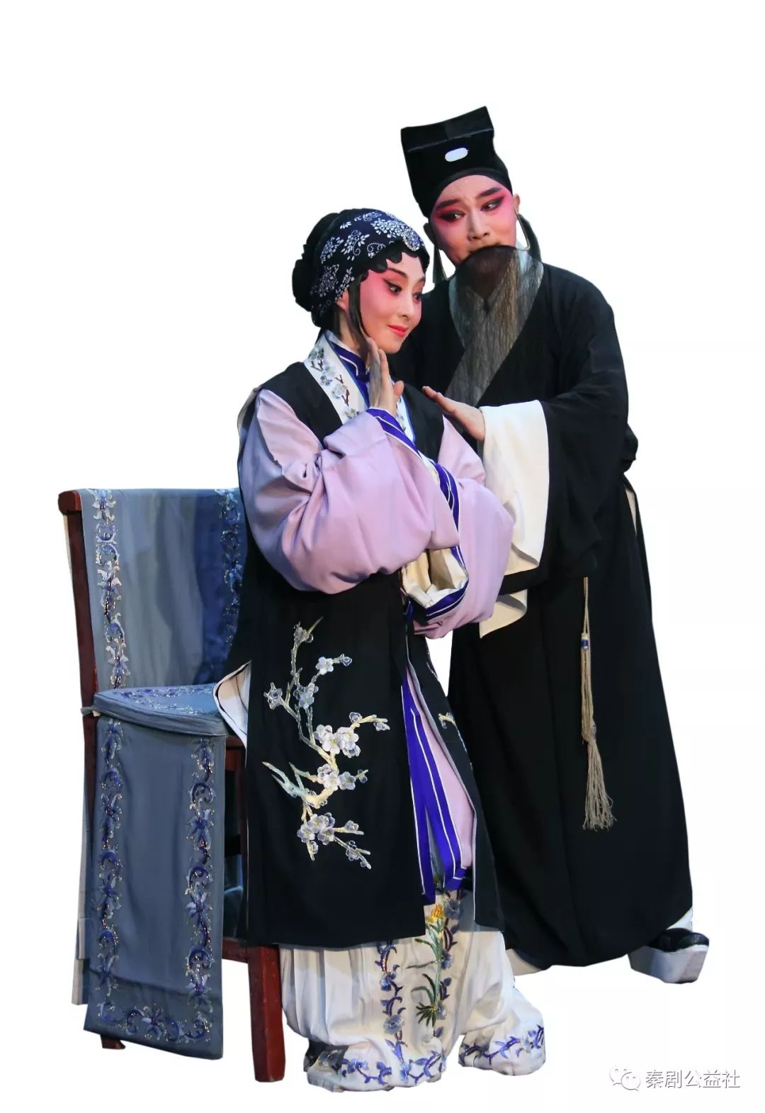 夺梅剧目马前泼水全本李小青张蓓深情演绎覆水难收