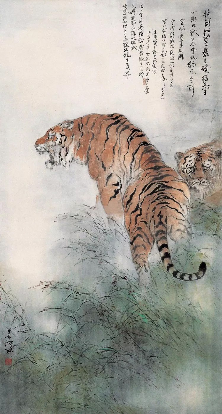 杨善深画动物更侧重研究其性情特点的显露