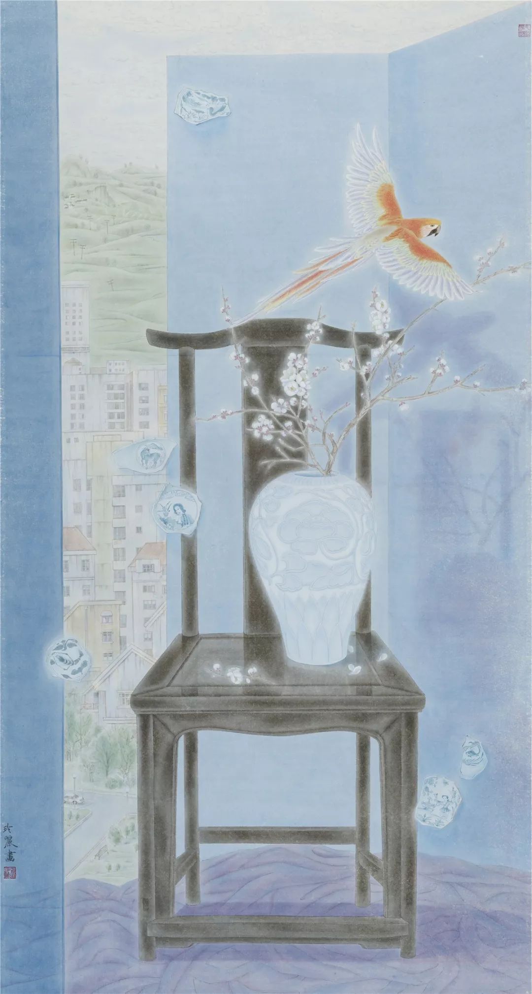 百家艺术 | 尽其精微,守其宁静——张玲丽工笔画赏析