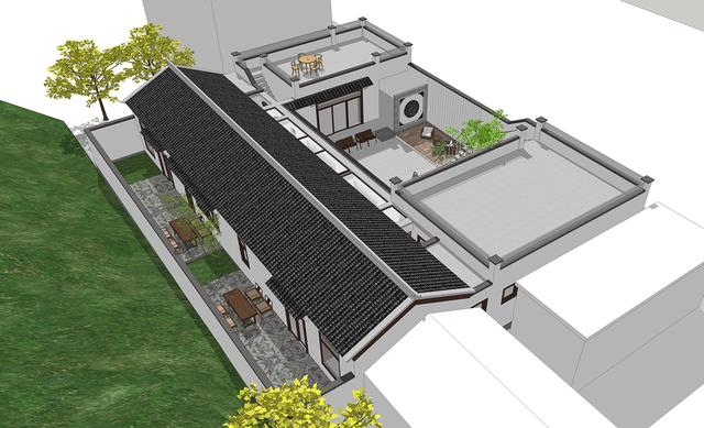 牛西安小夥回鄉自建四合院古式新風十里八鄉搶著來看