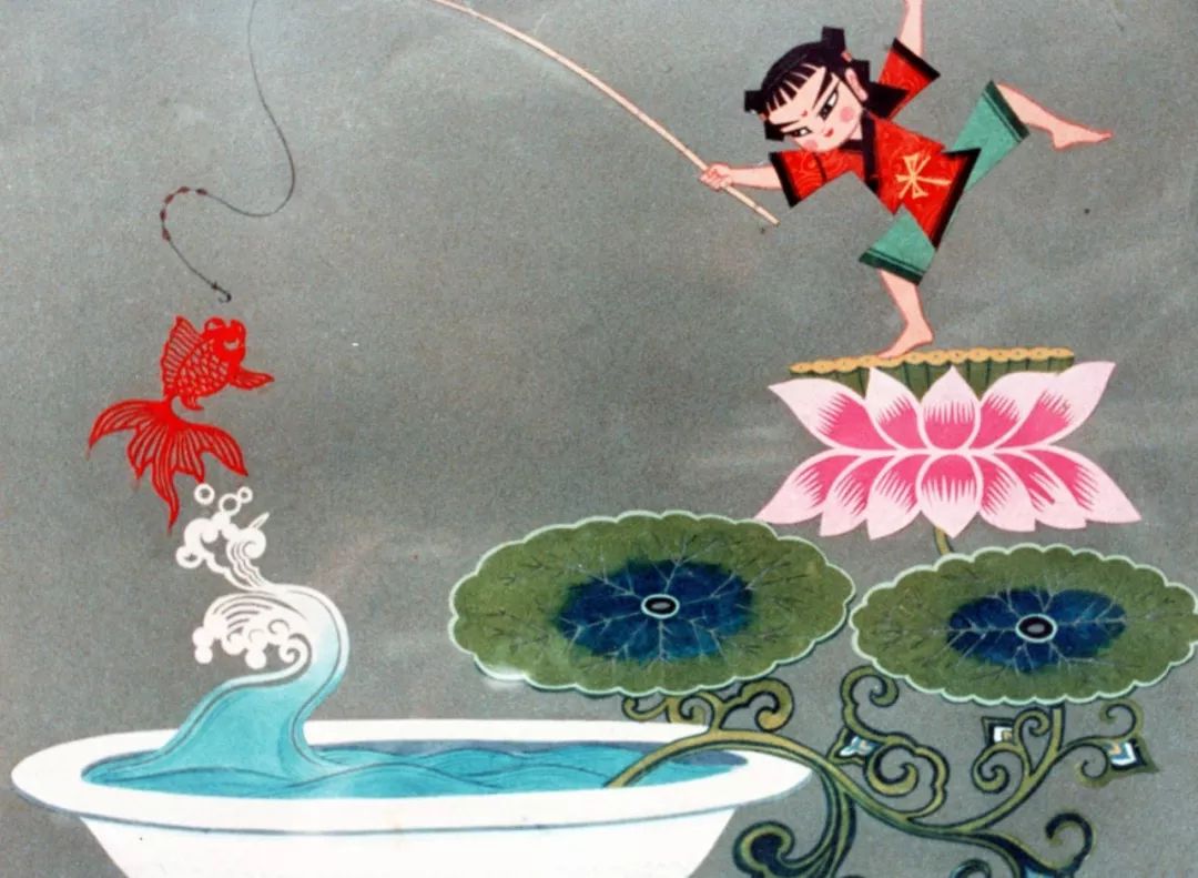 《渔童》具有浓郁民族风的《金色的海螺》和《狐狸打猎人》以及取材