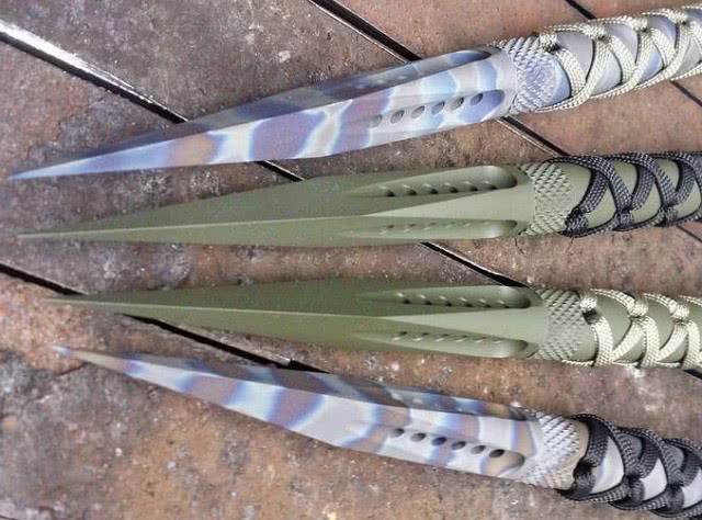 冷兵器越怪死得越快第3把牛角刀能刺穿钢板长相奇特