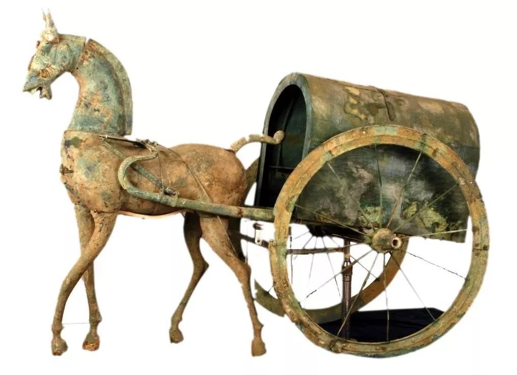 来看汉朝贵州人的精致生活_铜车马