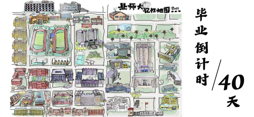 毕业倒计时40天导航开始出发地北京师范大学