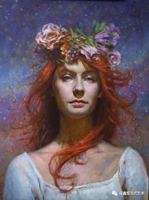 当代美国肖像画的后起之秀塞思哈维坎普