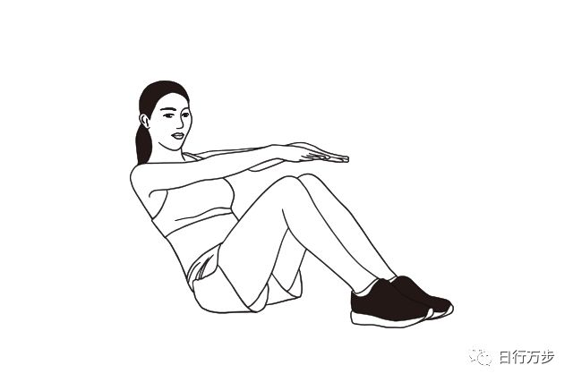 仰卧抬腿每组5个,每次训练3～4组,组与组之间间歇30秒.