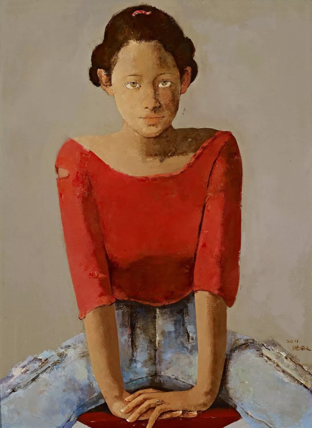 孙洪敏:只有艺术能够让我这么自由(60幅人物创作)_油画