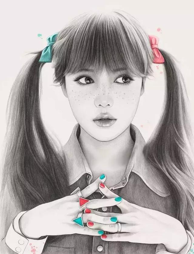 小央美一波素描女神欣赏