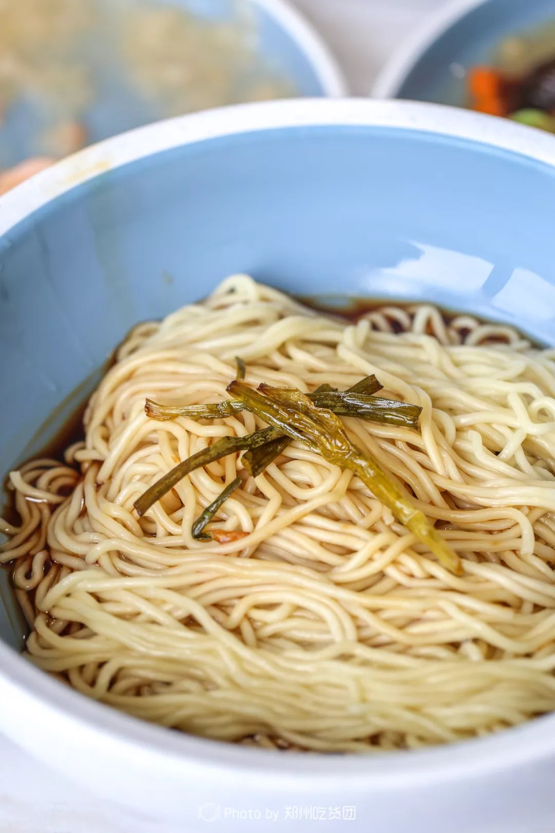 老上海浇头面3只活蟹才够1碗