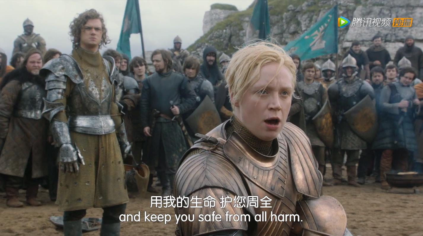 被詹姆授予骑士是布蕾妮的高光时刻,附赠的"爱情"却一文不值