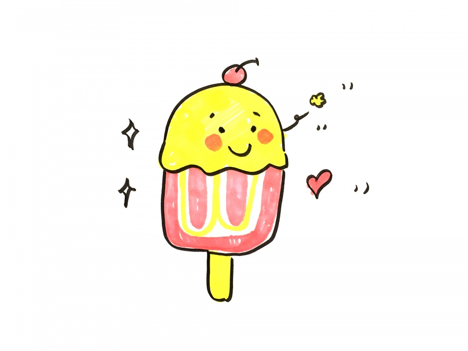 简笔画素材手抄报手账便签都能用的上的卡通画收藏了备用哦