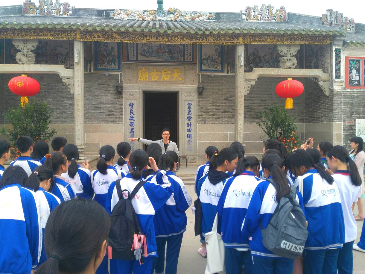 7个月时间,司前中学开展了7次美术主题活动