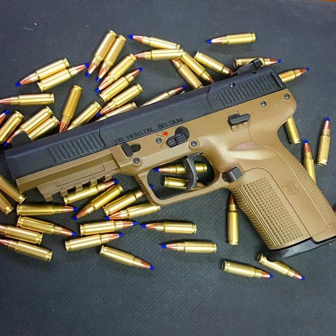 【手枪界的威猛先生】比利时fn57手枪图集