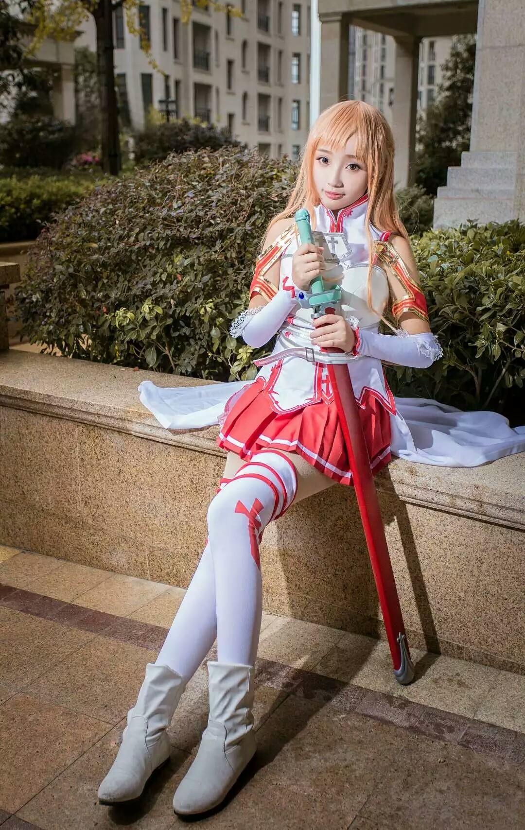 刀剑神域亚丝娜cosplay