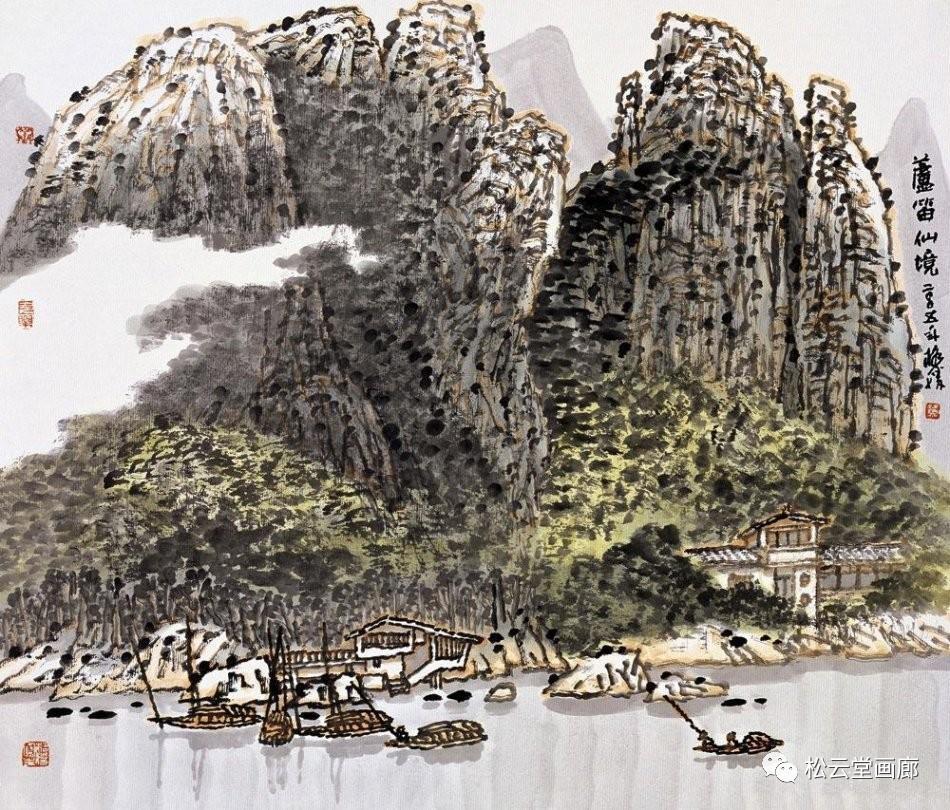 黄格胜山水画浅论