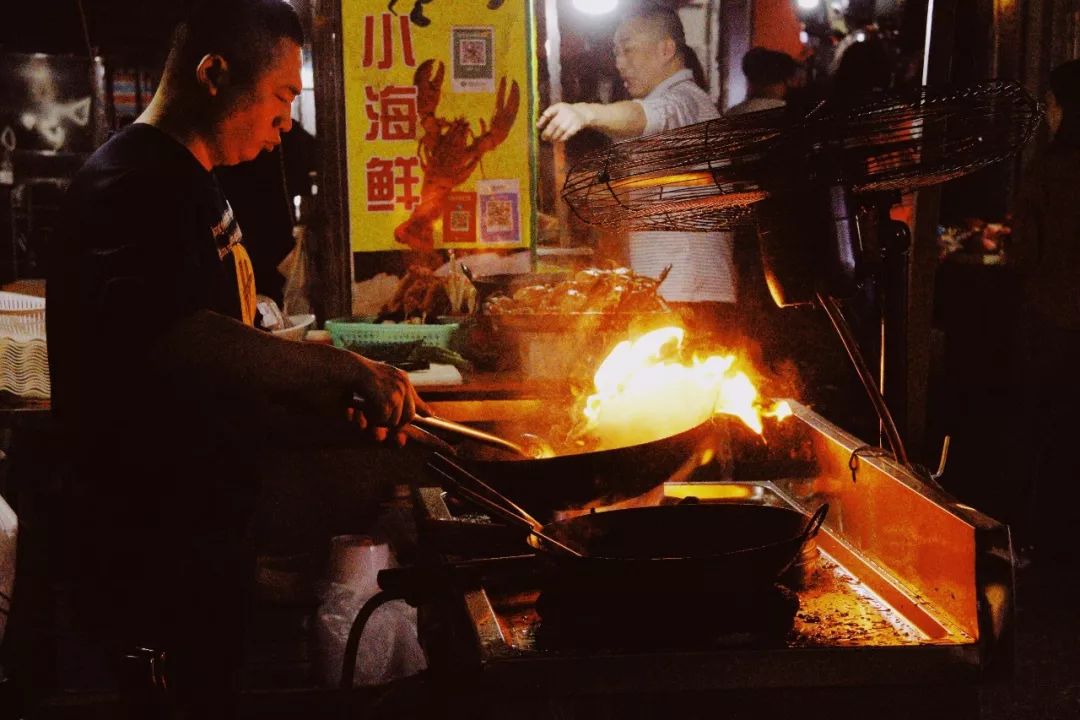 厦门殿前夜市鸡图片