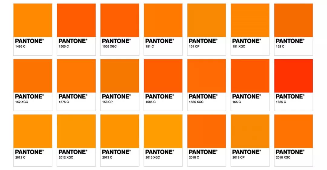 而属于橙色系的颜色也有很多,包括橘色,柿子橙,阳橙,杏黄等,无论或深