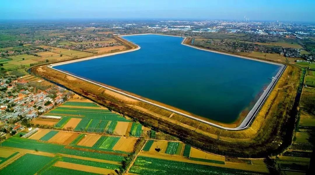 牡丹区雷泽湖水库图片