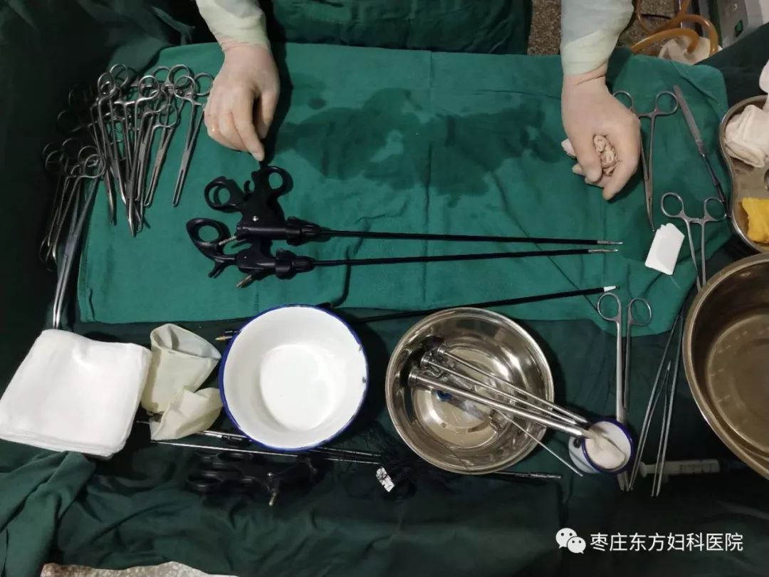 枣庄东方妇科医院马学金院长亲自主刀一例宫外孕微创手术