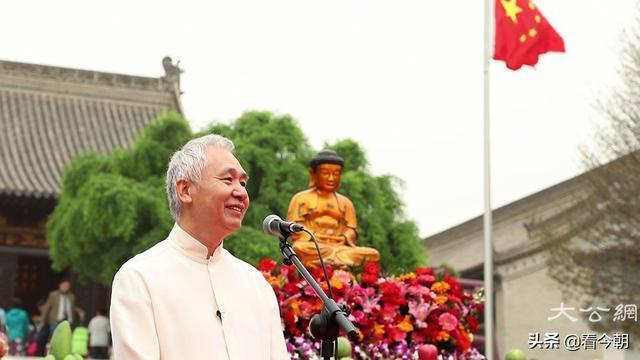 西安千年古刹大慈恩寺隆重举行了北京坦博艺苑创始人白十源先生捐赠