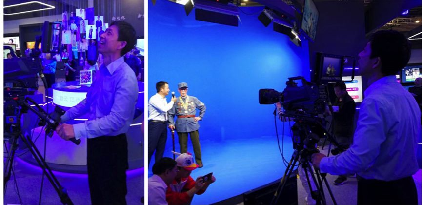 省领导亲自体验 | 新奥特果壳4K虚拟演播室系统亮相江西广电展区受热捧