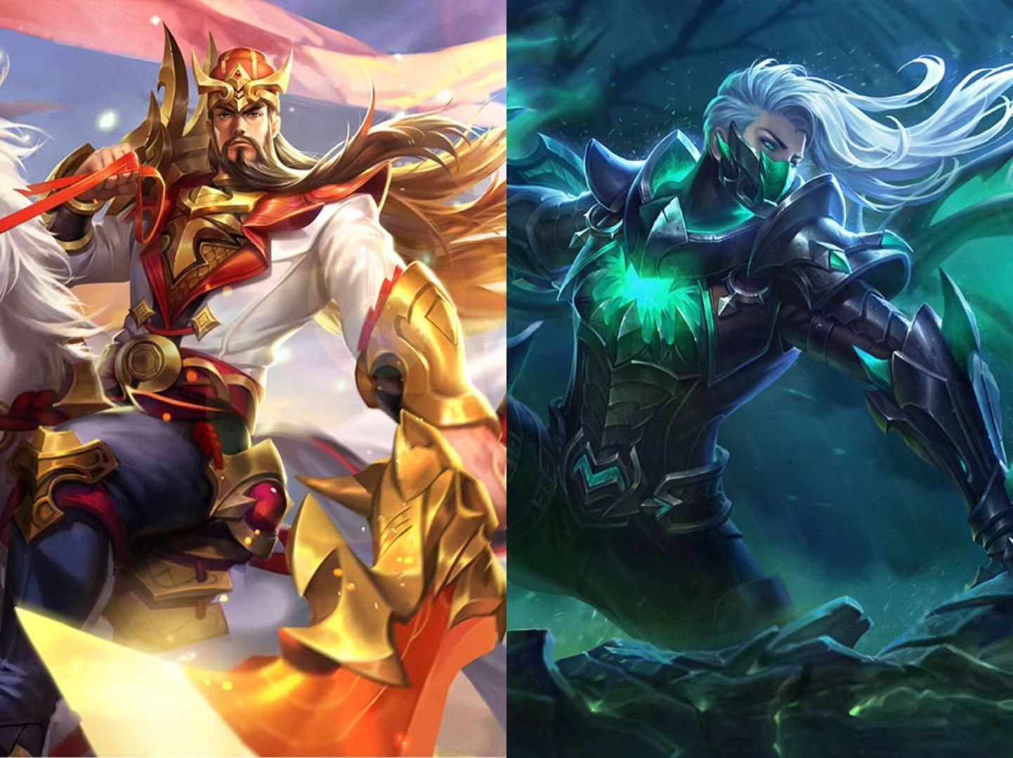 李白千年之狐竟能免费换?_兰陵王