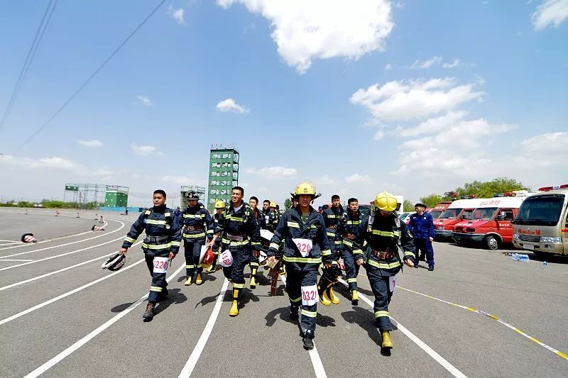 遼寧消防救援總隊開展遼南賽區冬訓比武對抗賽