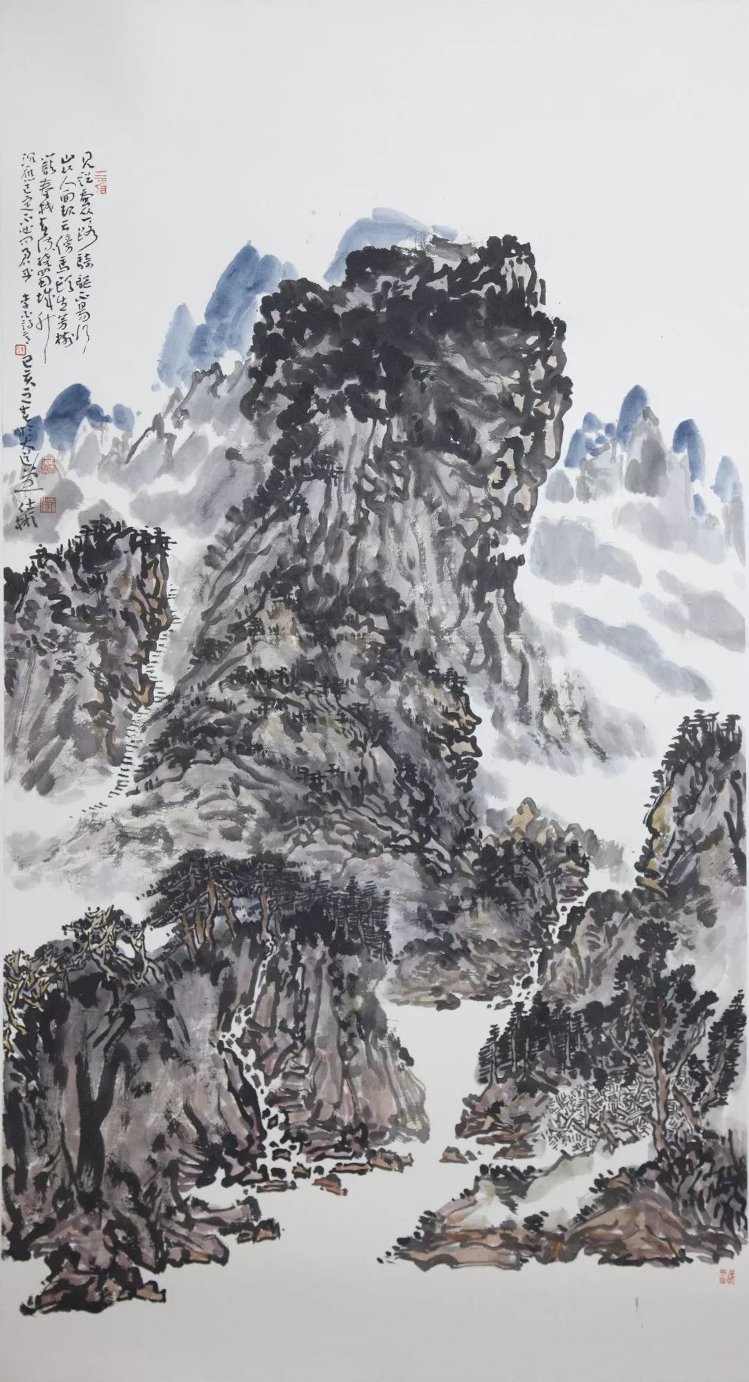 陈仕彬山水画作品展亮相山水美术馆