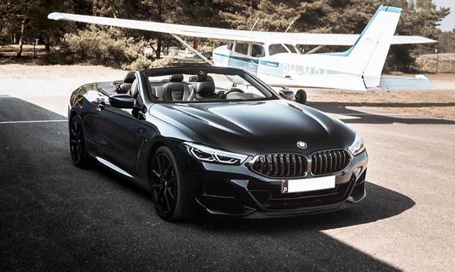 全新宝马8系敞篷版海外实车