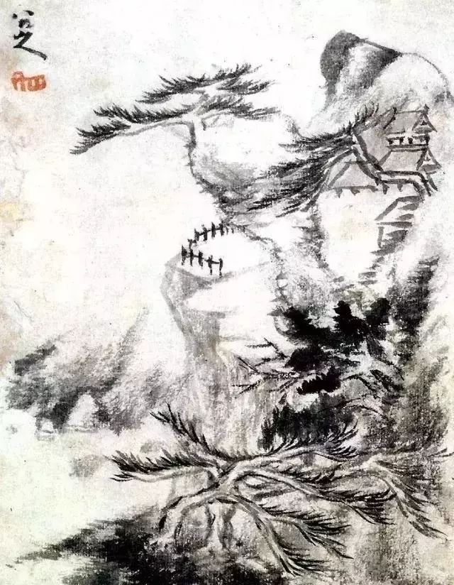 八大山人山水画之妙精彩绝伦