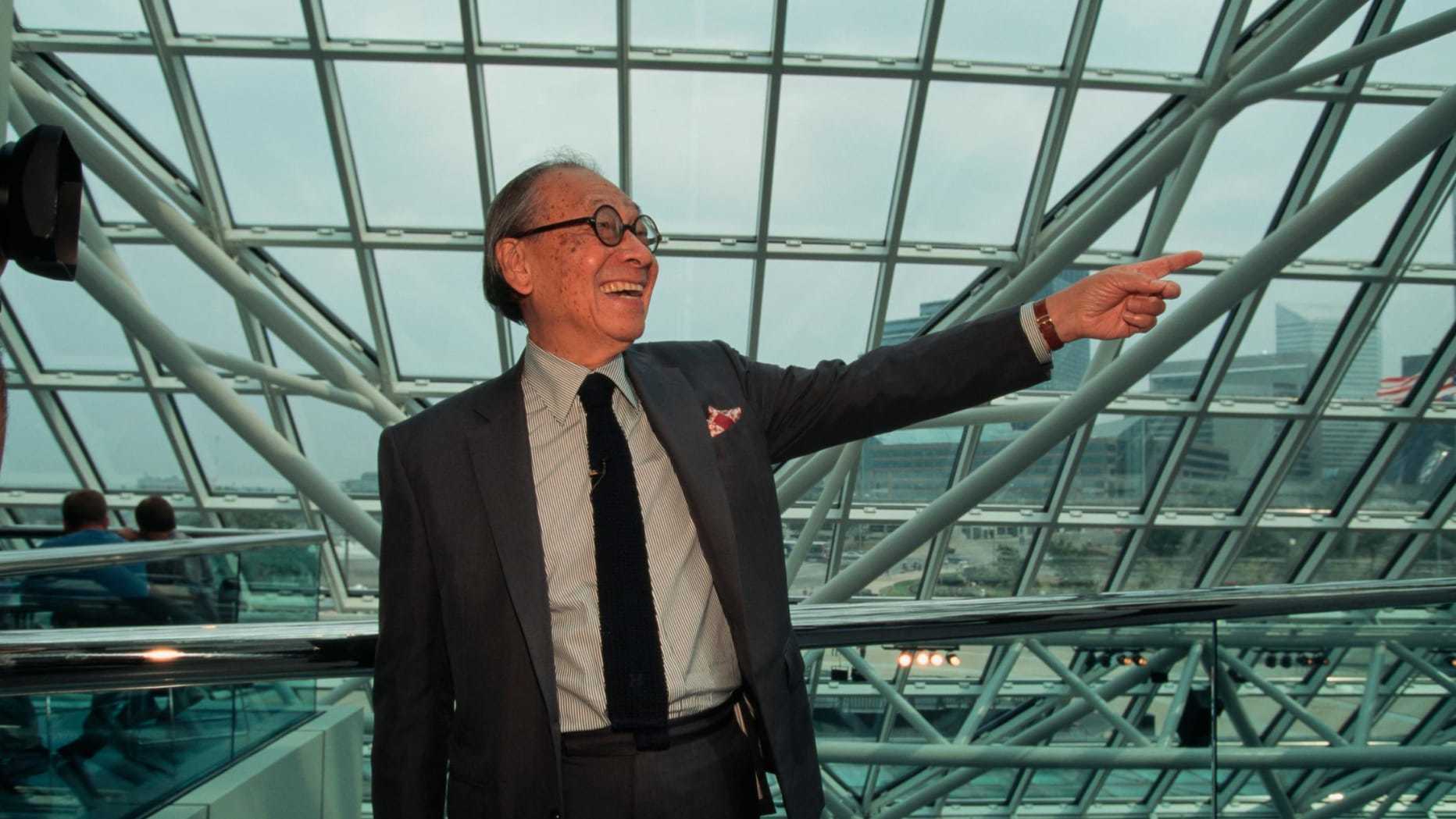现代主义建筑大师贝聿铭,用自己的一生去讲述几何美