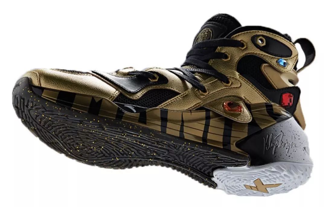 天津colour 5月18日发售#  anta kt4 灭霸无限宝石手套 漫威联名破坏