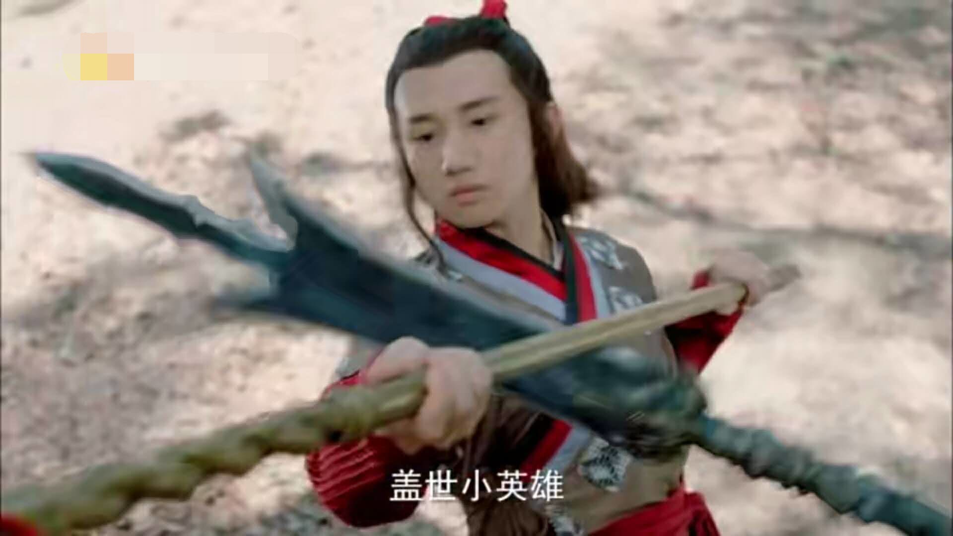 封神演义哪吒与杨戬比武神秘人物登场为杨戬送来三尖两刃刀