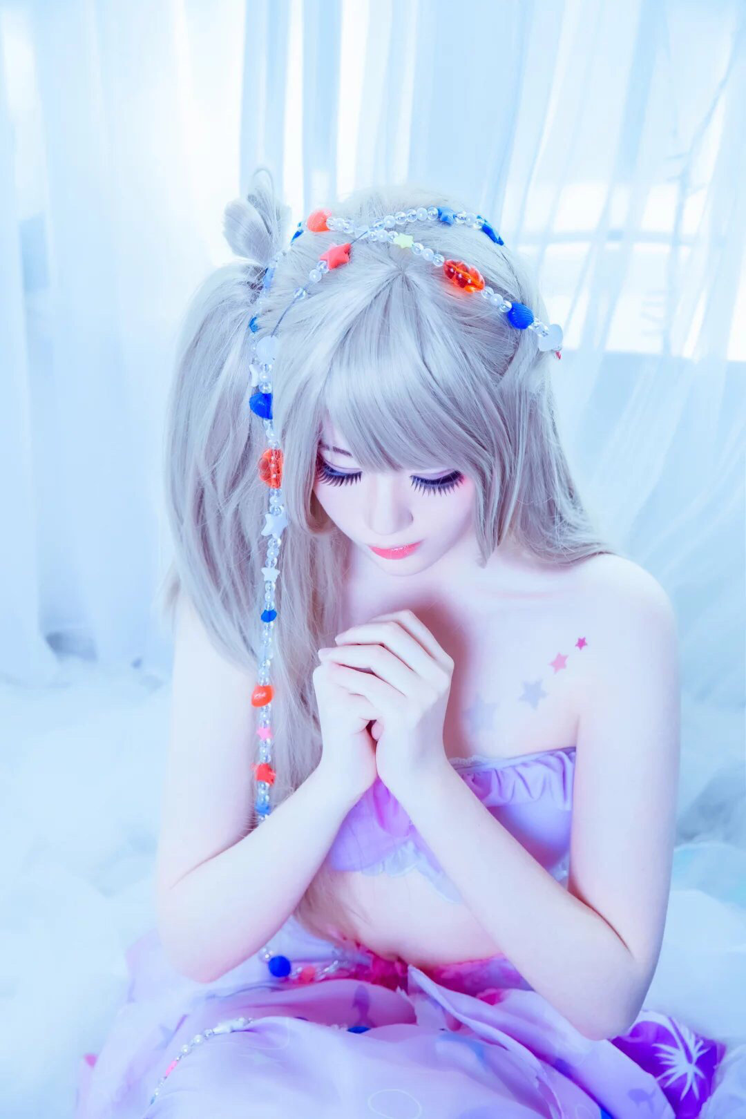 cos:南小鸟,美人鱼觉醒._叶紫