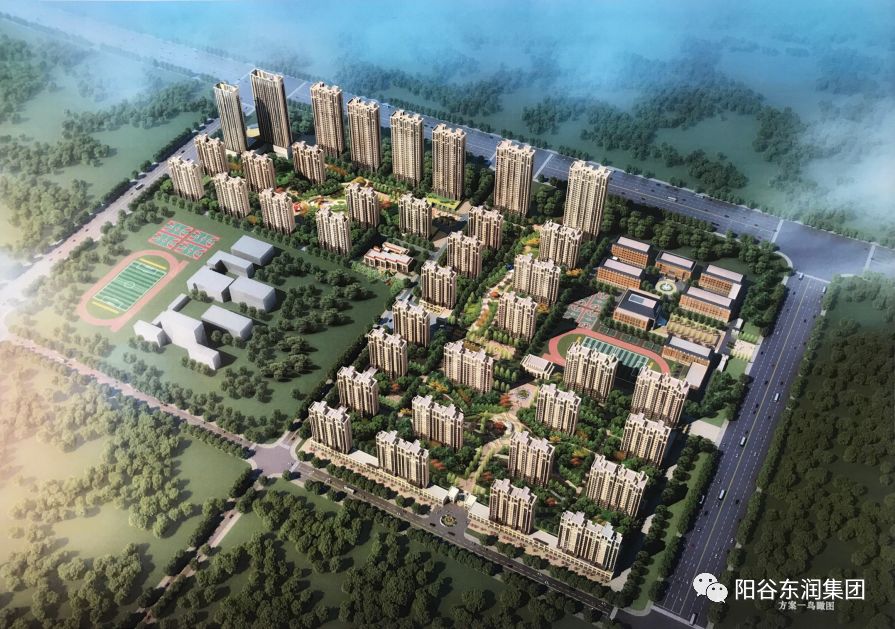 东润集团的未来规划,将全力打造阳谷县北部新城