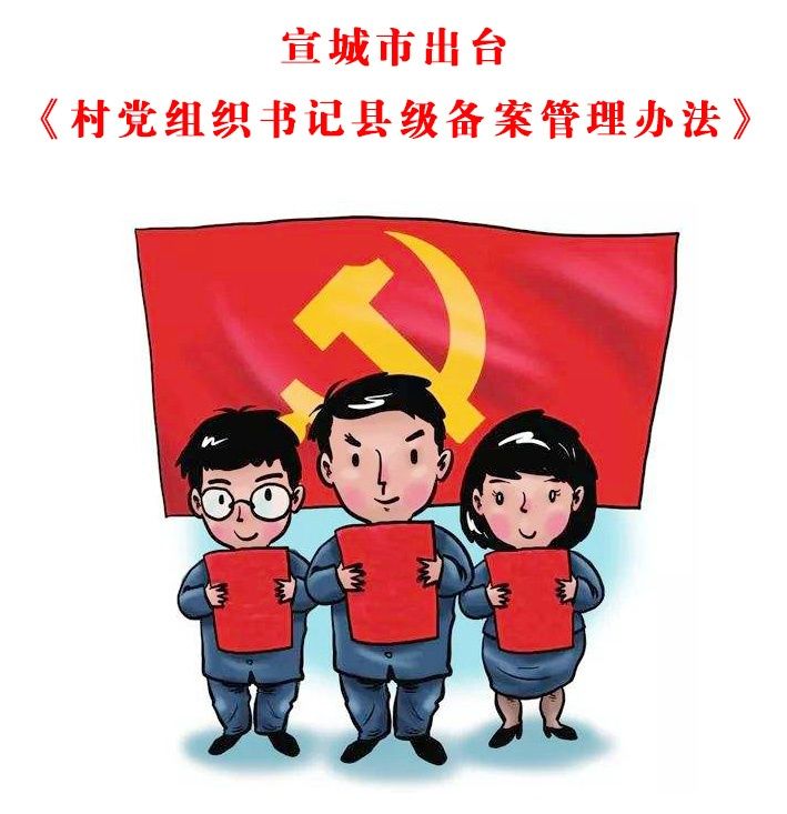 宣城:村党组织书记备案有了专属"办法"