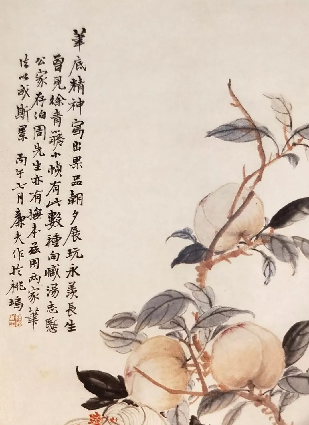 赏果蔬花鸟作品