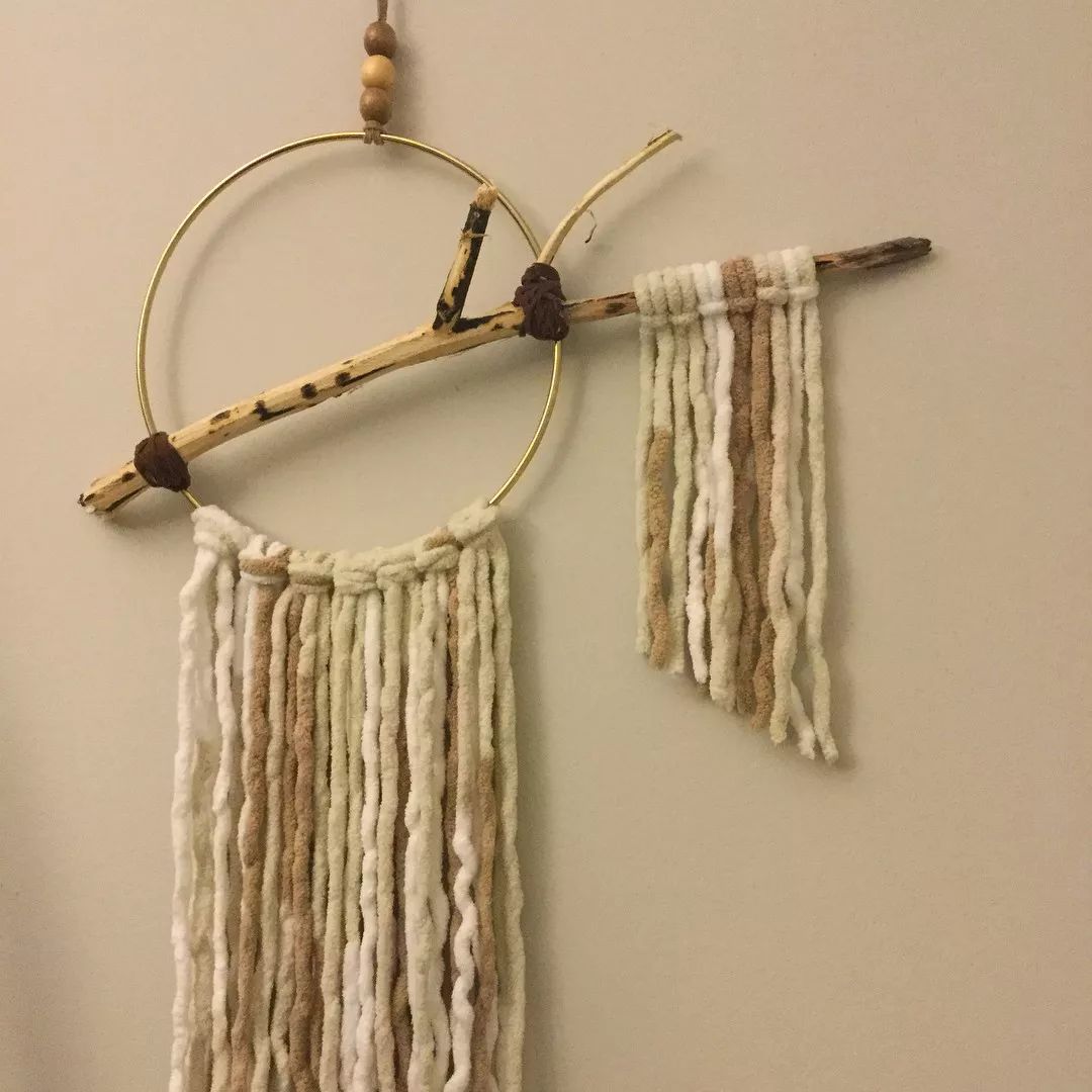 毛线这样排排吊,变身空间装饰挂毯,挂家挂公司挂哪里都行