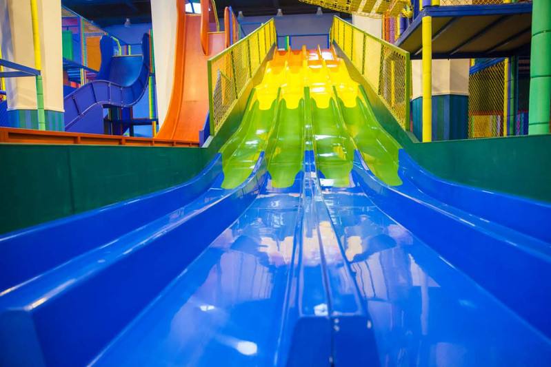 室内儿童乐园项目之魔鬼滑梯