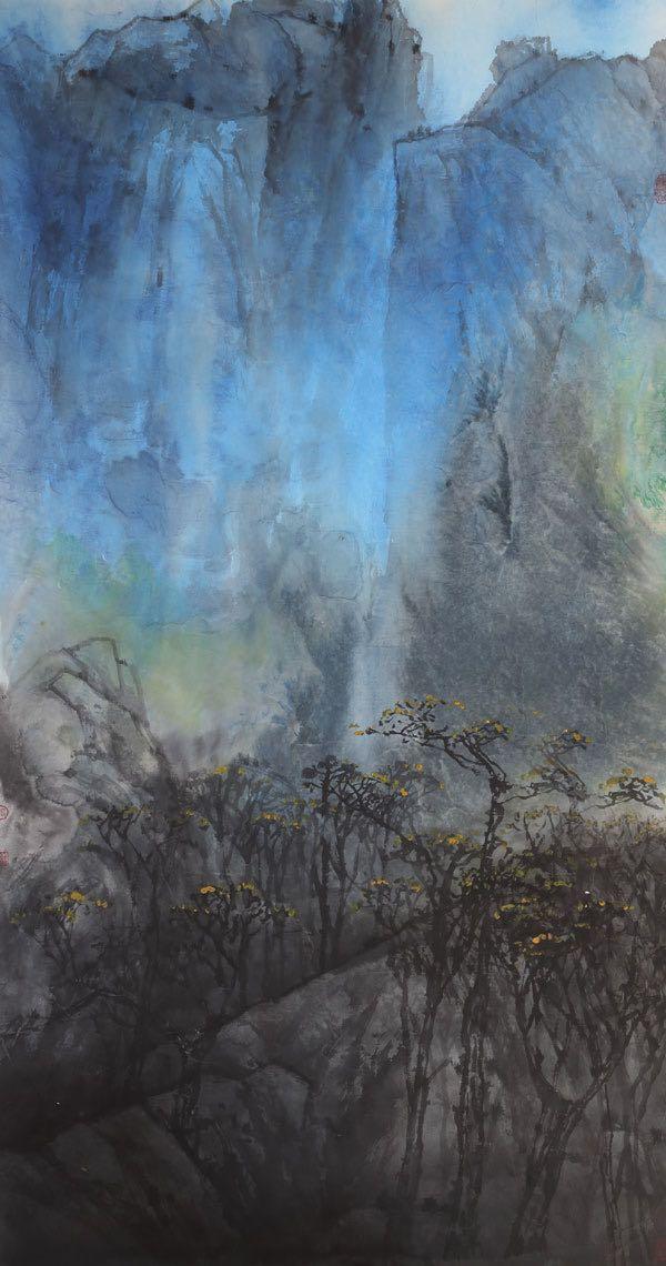 意境幽邃,返璞归真:张筱玲画作欣赏