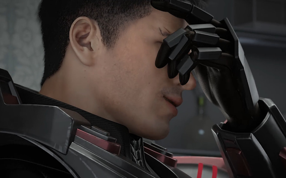 本以为银河之力葛小伦身穿战甲,笨重的写字姿势够奇