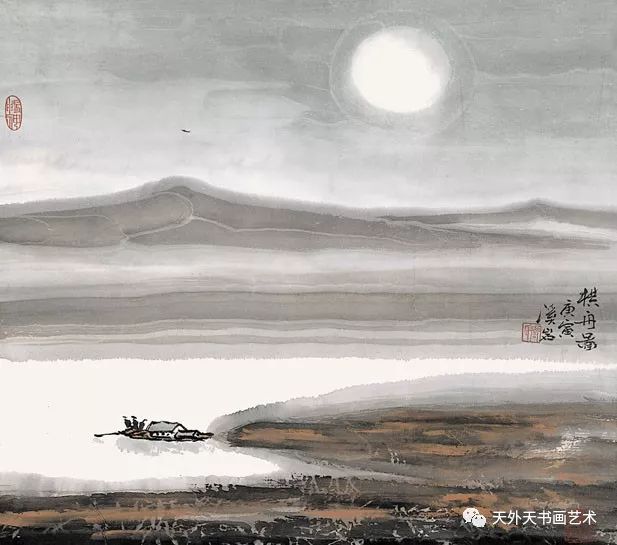 山水画欣赏乔溪岩中国画作品集