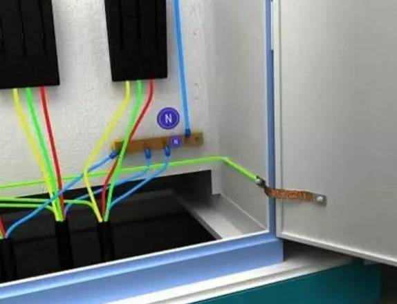 总配电箱到分配电箱的接法