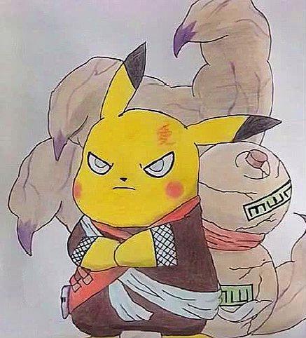 火影忍者x皮卡丘佐助胖的没人要卡卡西秒变独眼龙