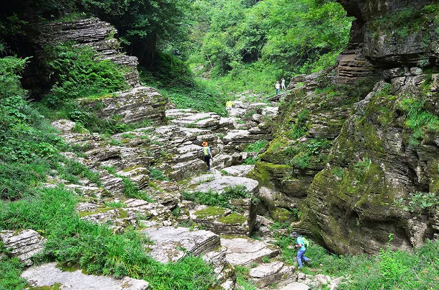 「 三洞連兩天坑 」戴上強光頭燈,一起來探天坑究竟.