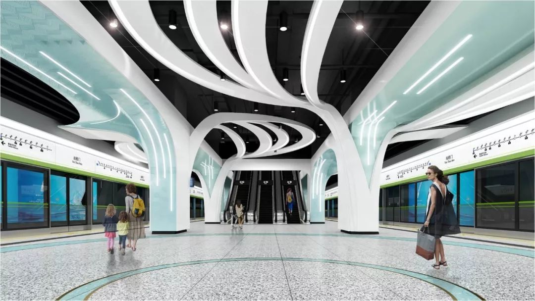西安地铁五,六号线重点车站长啥样?快来投票你说了算!_设计