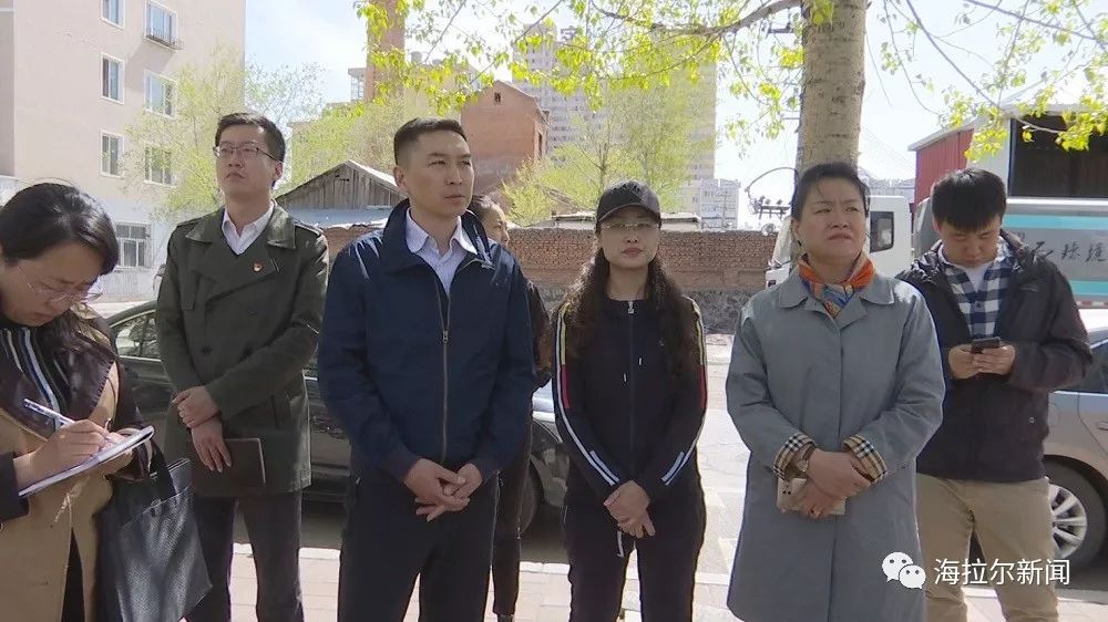 【创城】海拉尔区对文明城市创建工作进行实地督导调研_伏鸿峰