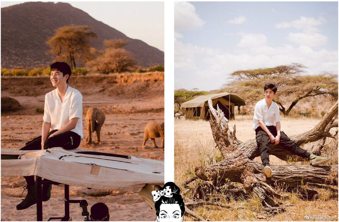 原本以为他多少会有一丢丢晒黑,昊然弟弟刚结束了非洲的行程,其实采访